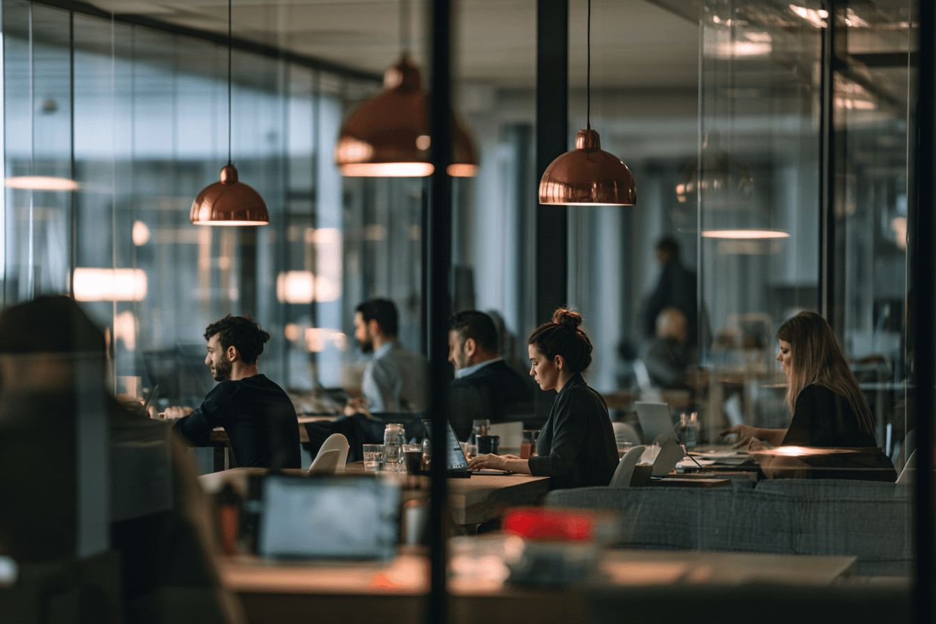 Software engineers reviewing static page generation, publishing freshness and website delivery risks on monitoring screens.