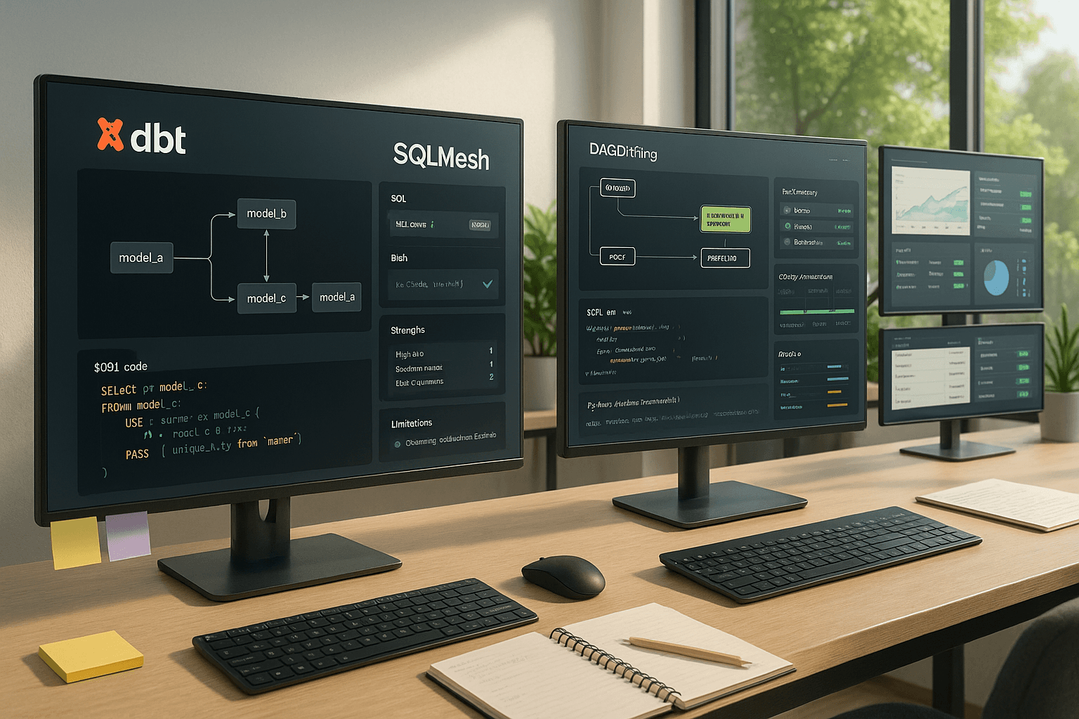 dbt vs SQLMesh: Lightweight Transformation Showdown